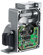 Stepping motor based linear actuator for hydraulic valves, type: 8366 as used on mobile hydrulic applications