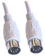 Network cables, USB cables, mouse and keyboard cables, firewires and cable adaptors